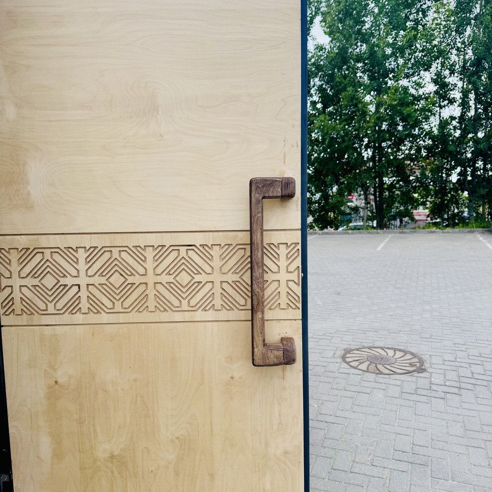 Фрагмент выполненного проекта «Двери Тулитало»