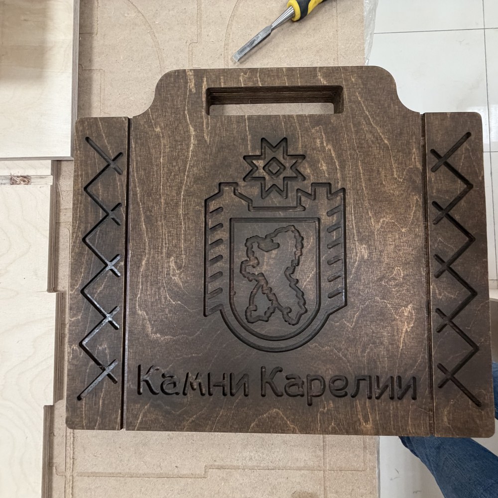 Фрагмент выполненного проекта «Подарки с душой Севера»