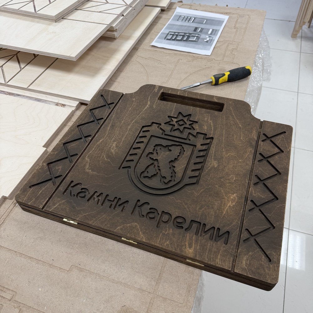 Фрагмент выполненного проекта «Подарки с душой Севера»