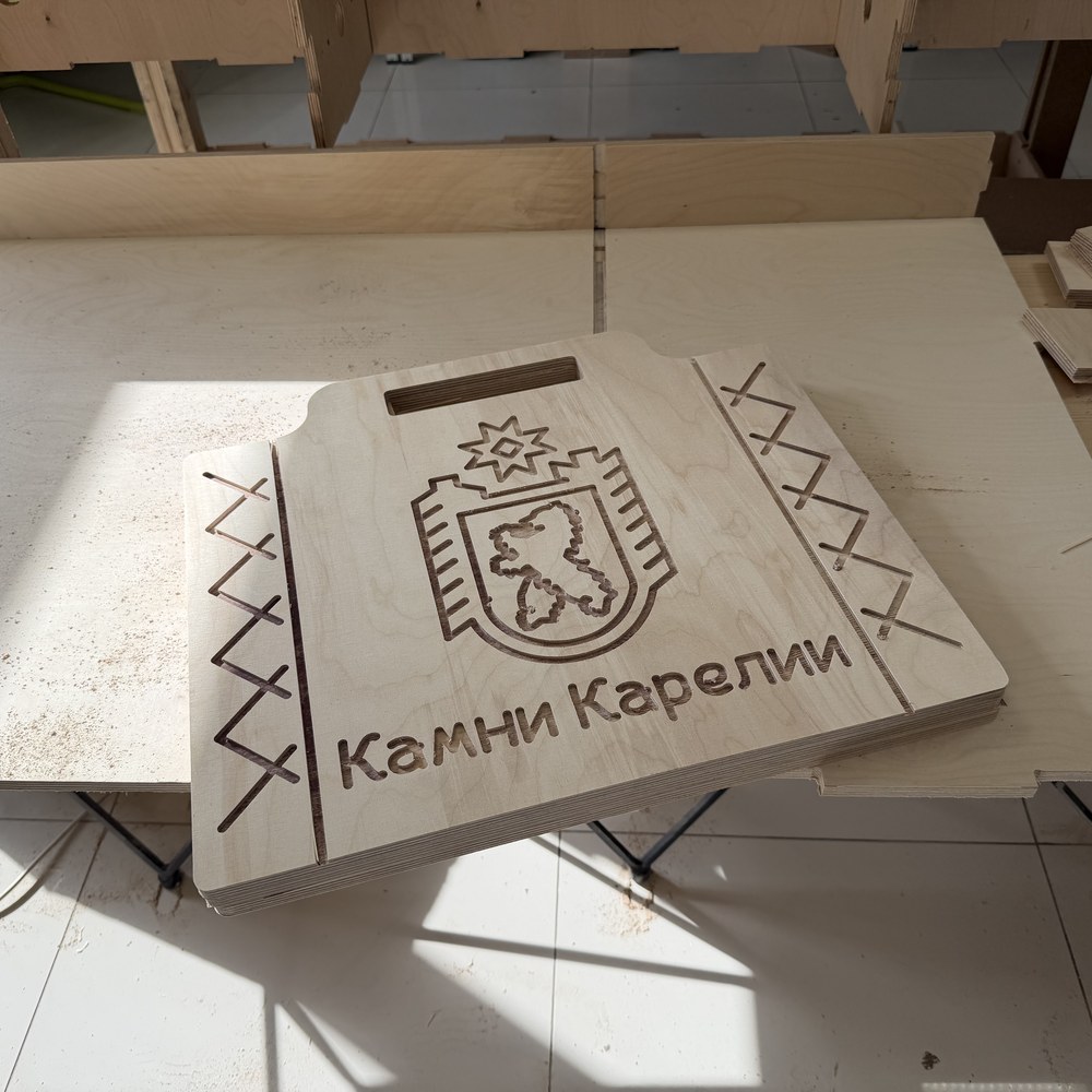 Фрагмент выполненного проекта «Подарки с душой Севера»