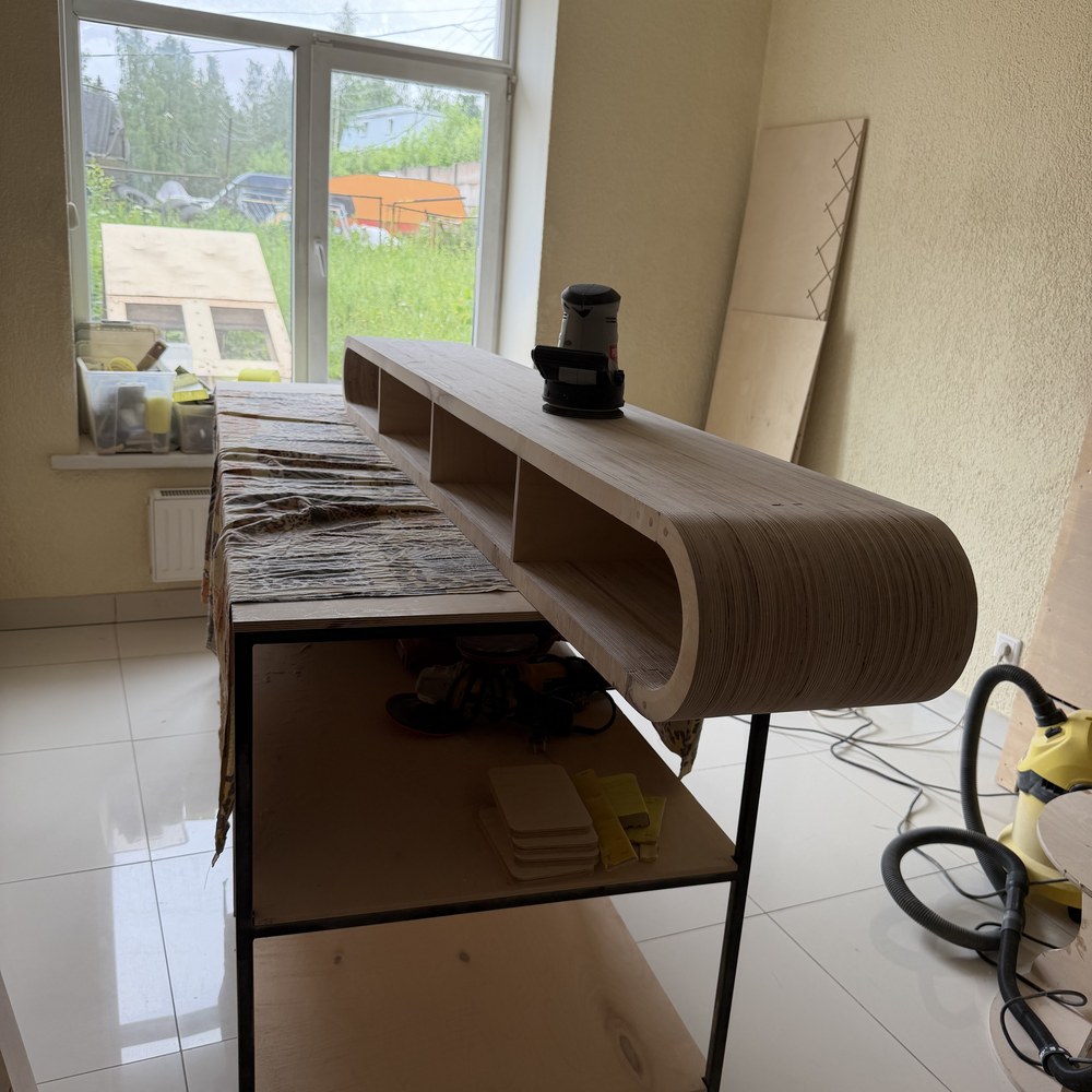Фрагмент выполненного проекта «Консоль Модерн»