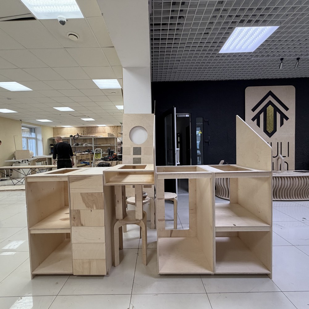 Фрагмент выполненного проекта «Кухня Шале»